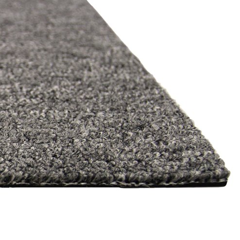 20 x Anthracite Carpet Tiles 5 Square Metres Commercial Hard Wearing Heavy Duty Domestic Premium Grey Office Home Flooring