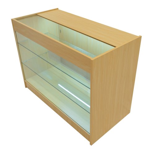 Hyperion LED Shop Counter Set K1200, B1200, TB60 & LM60 - Maple