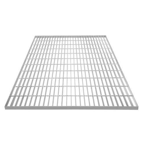 Galvanised Grating Floor Forge Walkway Mesh Floor Panel Grid Drainage Gutter Vent Heavy Duty Weatherproof Steel Zinc Coated 1100mm x 1000mm x 30mm 4mm Metal Thickness 1100kg Load Capacity