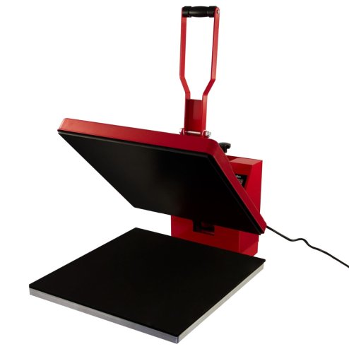 Heat Press Digital Transfer Machine Sublimation Printer 50 x 50cm Flat Clam Teflon Sheet Touchscreen Display Adjustable Pressure Ink Vinyl 250 DIY Professional T-shirt Business 10 Sublimation Sheets