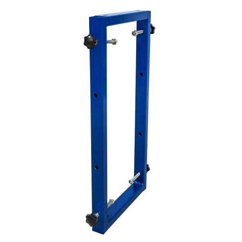 Combi Spray Drying Rack Trolley 2 Way Connector Joining Kit Extender Blue Powder Coated Steel Workshop Industrial Spray Paint Shop DIY 4 x FREE Hand Bolts