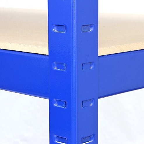 3 x Garage Shelving / Extra Large Shed Racking Unit 120cm Wide x 60cm Deep x 180cm High T-RAX + FREE Rubber Mallet