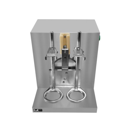 Professional Double-Cup Tea Shaker for Bubble Tea Automatic 120W Shaker with Digital Timer, 2 x 700ml Shaker Bottles, 350ml-1000ml Capacity, 400 r/min Rotation Speed, Stainless Steel Design