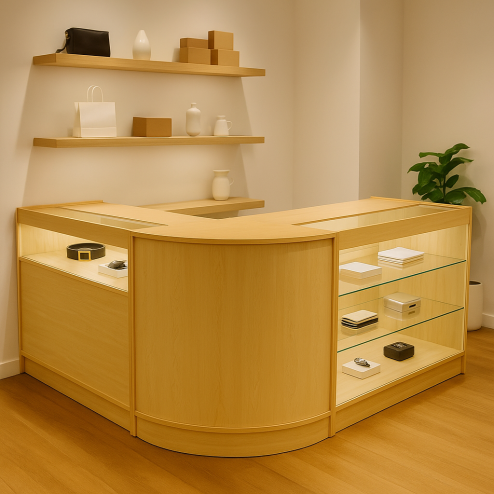 Triton LED Shop Counter Set K900, B900 & CM60 - Maple