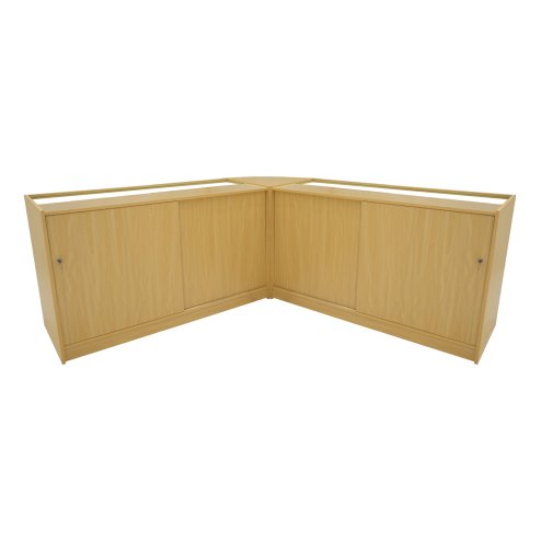 Andromeda LED Shop Counter Set LM60 & 2 x C1500 - Maple