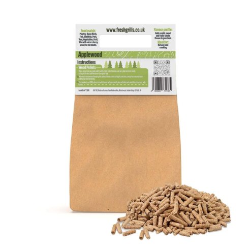 Wood Pellets BBQ Grill Wood Fired Pizza Oven Kamado Smokers Cherrywood 6kg