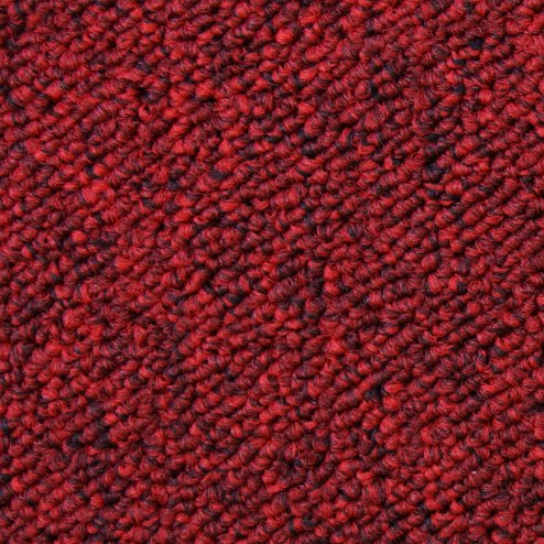 20 x Scarlet Red Carpet Tiles 5 Square Metres Commercial Hard Wearing Heavy Duty Domestic Premium Office Home Flooring