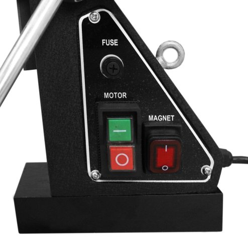 Industrial Steel Magnetic Drill Press Machine 230V 35mm Diameter Drilling Annular Cutter Railways Ship Building Bridge Engineering Electric Power Construction
