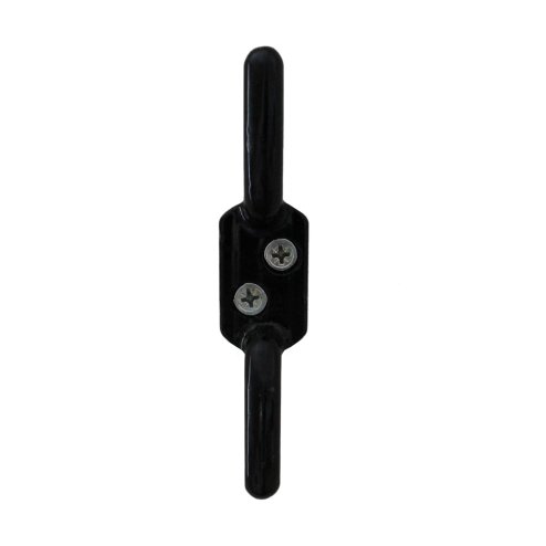 Clothes Airer Ceiling Pulley Maid Traditional Mounted Clothing Dryer 6 Lath Laundry Drying Rack Rail 1.2m Black
