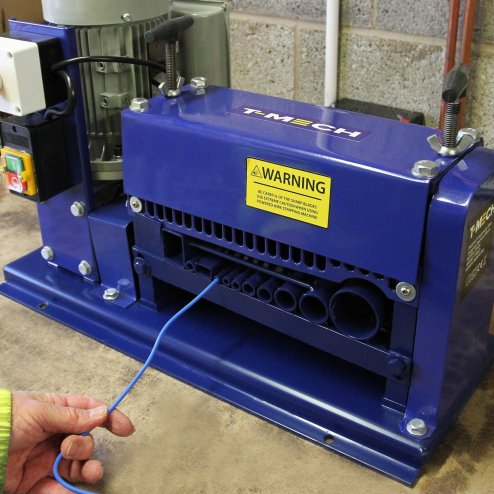 Wire Stripper Electric Automatic Stripping Cable Powered Portable Scrap Copper Recycling Machine 1.5 - 38mm