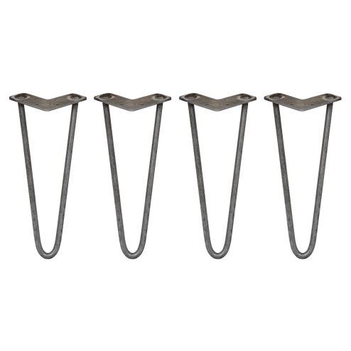 4 x Hairpin Legs / Hair Pin Legs Set SkiSki Legs Furniture Desk Bench Chair Table 12