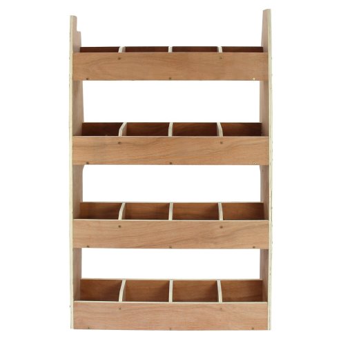 Nissan Primastar Plywood Van Rack Racking Unit Tool Storage Ply Toolbox Shelves Shelving Rack Unit Organiser removable dividers Driver & Passenger Side 4 Shelves 16 Compartments 116 x 67.5 x 28.5cm
