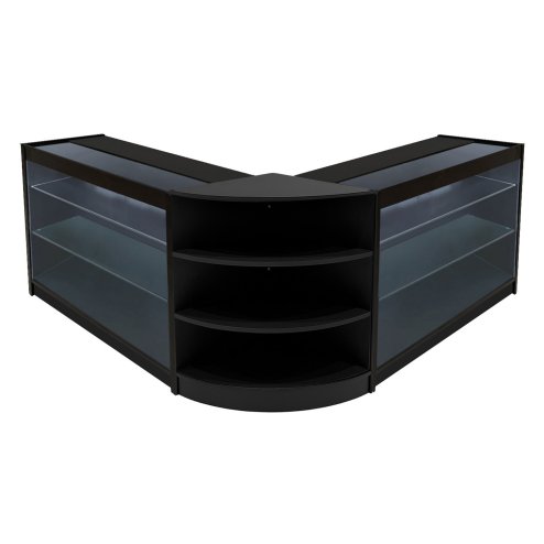 Apollo LED Shop Counter Set LM60 & 2 x K1200 - Black