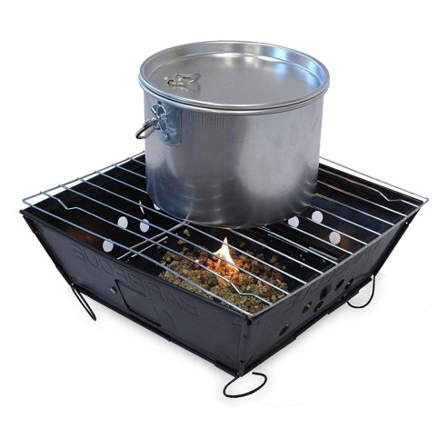 Portable BBQ with Applewood Wood Chips