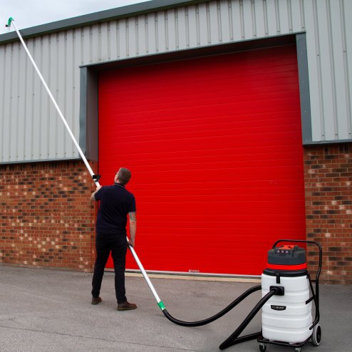 90L Wet & Dry Vacuum, Gutter Vacuum Poles & Camera