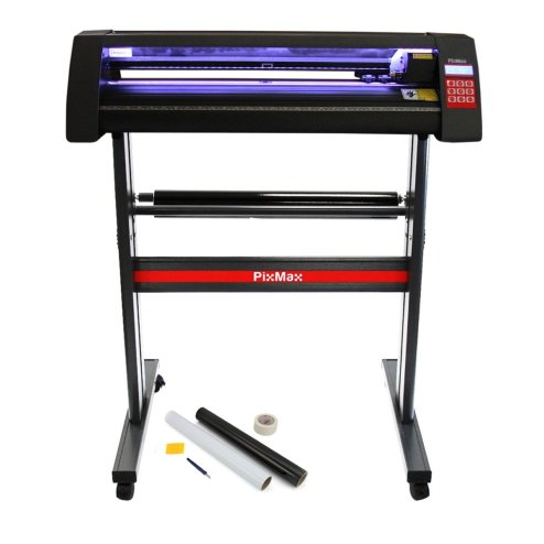Vinyl Cutter Plotter LED 720mm, Signcut Pro Software, Vinyl Rolls & Weeding Kit Transfer Custom Personalise Bundle
