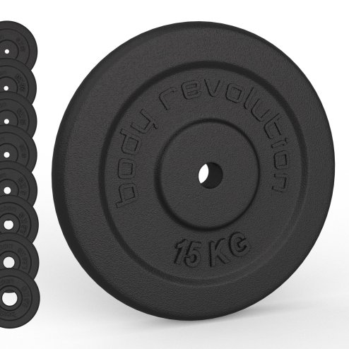 Cast Iron Weight Plates 5kg PAIR