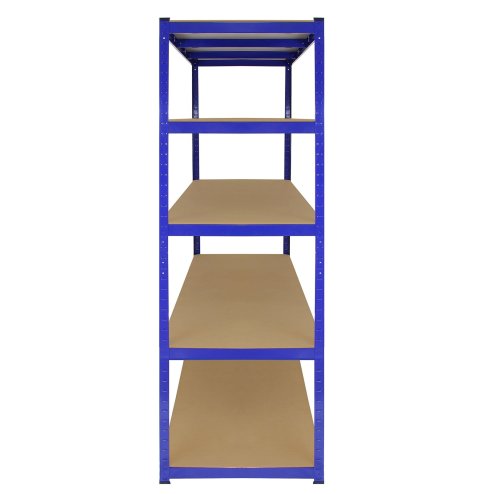 Monster Racking 5 x Garage Racking Shelving Unit / 5 Tier 1600mm Wide x 600mm Deep / Steel & MDF Shelves