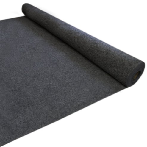 11m2 Van Lining Carpet Super Stretch Kit Camper Motor Homes Anthracite Dark Grey & 5 Heavy Duty Adhesive Glue Spray Cans
