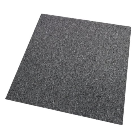 40 x Carpet Tiles Anthracite Grey 10m2 Heavy Duty Commercial Retail Shop Office Home Domestic Premium Flooring Easy Installation 50cm x 50cm Square Anti Slip