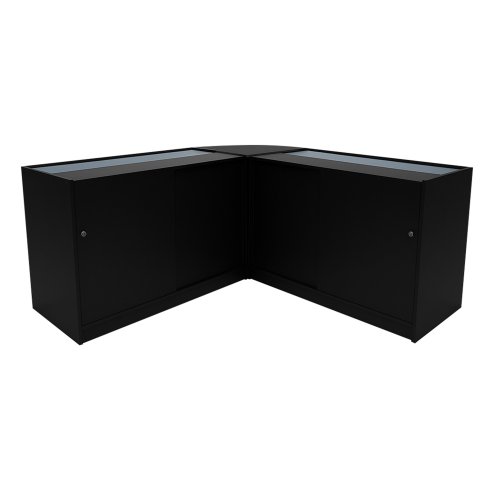 Apollo LED Shop Counter Set LM60 & 2 x K1200 - Black