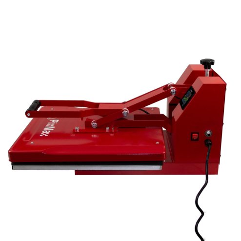 Heat Press Digital Transfer Machine Sublimation Printer 50 x 50cm Flat Clam Teflon Sheet Touchscreen Display Adjustable Pressure Ink Vinyl 250 DIY Professional T-shirt Business 10 Sublimation Sheets