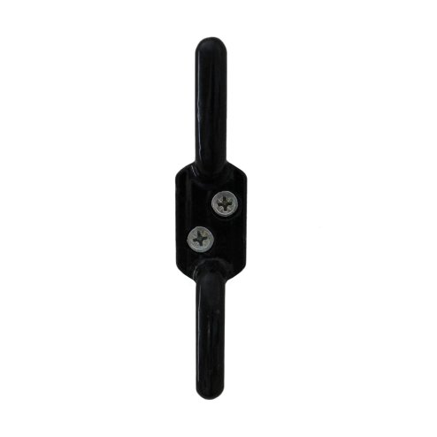 Clothes Airer Ceiling Pulley Maid Traditional Mounted Clothing Dryer 6 Lath Laundry Drying Rack Rail 1.4m Black