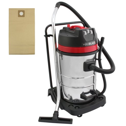 MAXBLAST 80L Vacuum Cleaner Paper Dust Bags, Upright Vac Commercial Hoover, 5 Pack