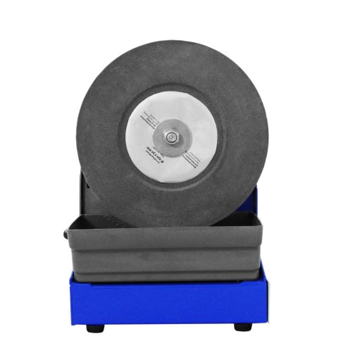 T-Mech Wet Sharpener 200W Flat Oil Stone Metal Polish Leather Stropping Wheel Grinding Jig Tool Sharpen Angle Guide