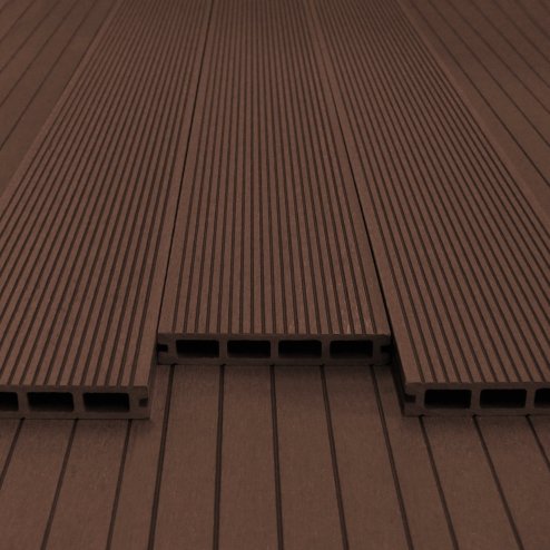 Composite Decking Boards x 5m2 Conker Brown