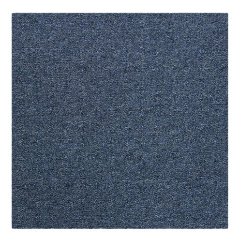 40 x Carpet Tiles Storm Blue 10m2 Heavy Duty Commercial Retail Shop Office Home Domestic Premium Flooring Easy Installation 50cm x 50cm Square Anti Slip