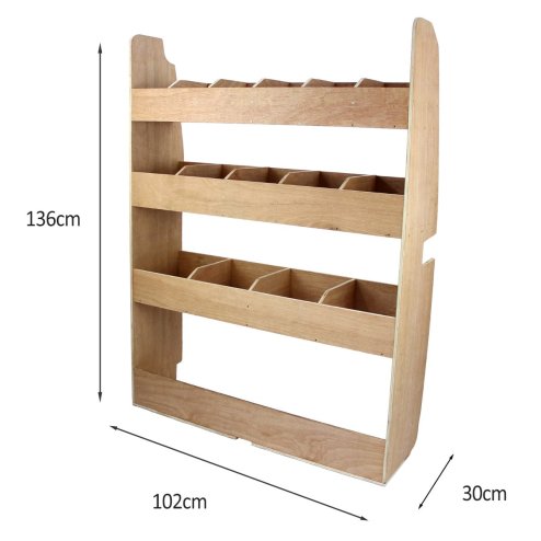 Van Lining Carpet Super Stretch + Glue & Ford Transit Custom Racking Bundle, 11m2 Black, Van Racking, Vans, Motor Homes, Cars, Shelving Unit with 4 Shelves, 12mm Plywood, 4 Tier Racking Unit