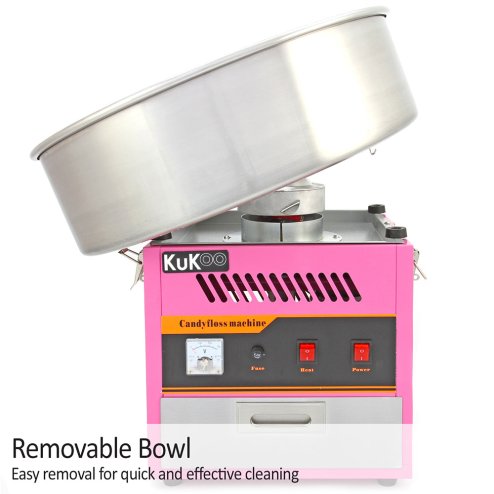 KuKoo Candy Floss Making Machine / Cotton Candy Maker / Fun Party Cooking Snacks