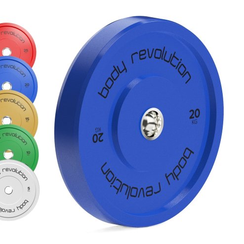 Olympic Bumper Plates Colour 10kg pair