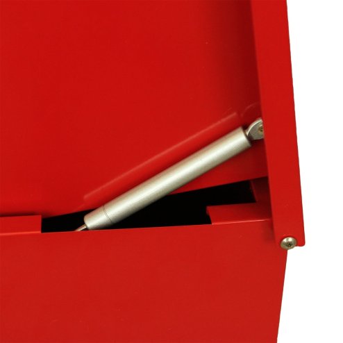 Parcel Post Box Lockable Wall Mounted Secure Large Outdoor Letter Smart Mail Drop Box Weatherproof Galvanised Steel | 5 Keys | 580 x 460 x 360mm - Red