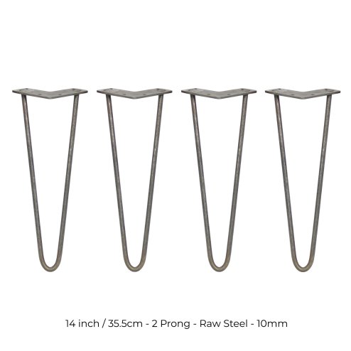 4 x Hairpin Legs / Hair Pin Legs Set SkiSki Legs Furniture Desk Bench Chair Table 14