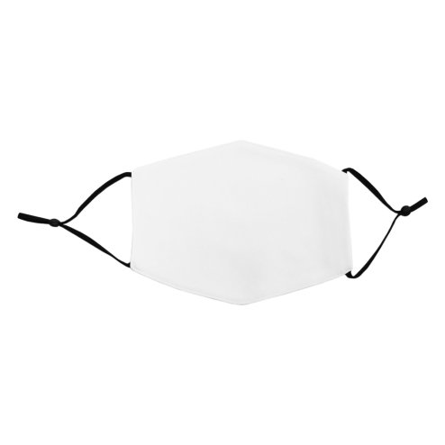 Sublimation Face Masks Blank / 10 Pack Of Medium Reusable Facemasks / 5 Layer Filter Adults Heat Transfer Custom Dye Print Press Customise Personalise Printing White