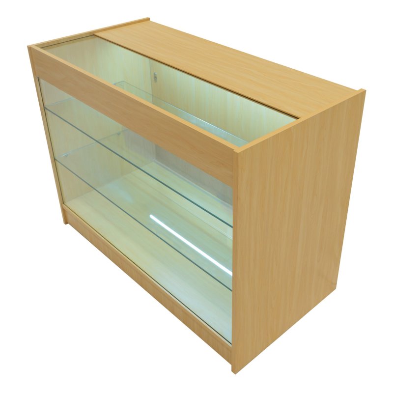 Helios LED Shop Counter Set CM60 & 2 x K1200 - Maple