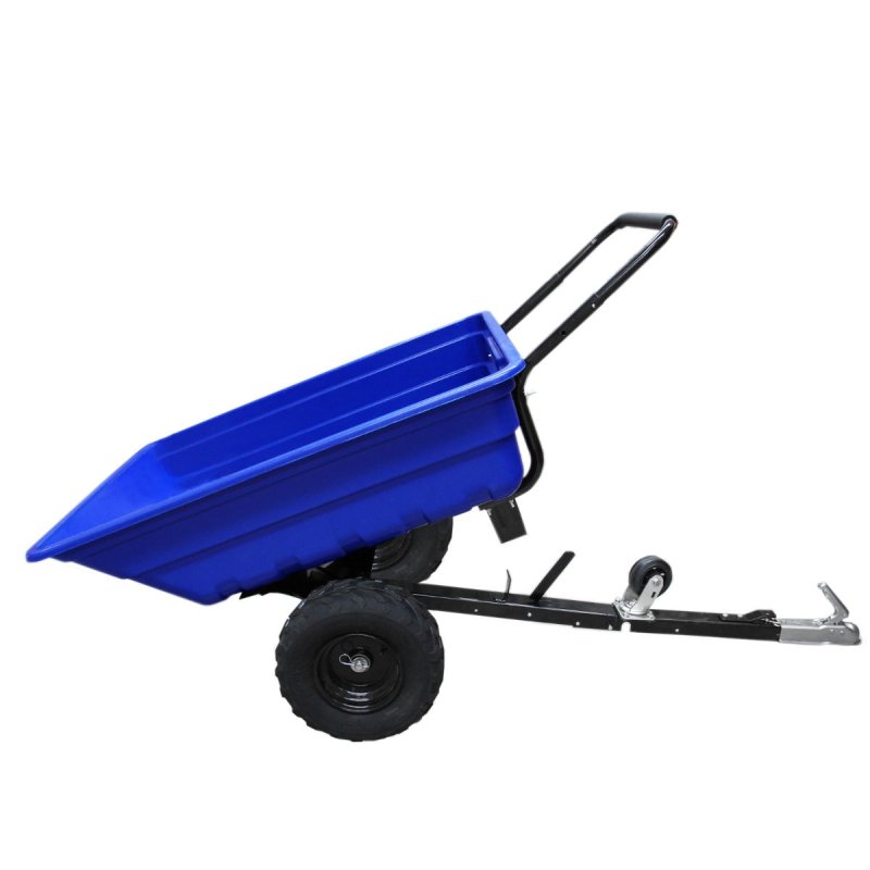 ATV Trailer Garden Sprayer for Quad 60L Maxblast 12V Spot Sprayer Powerful Loading Tractor Wheels Off-Road Farm Horses Tow Tipping Transportation Utility Cart 390kg Arrow Nozzles Spray & Accessories