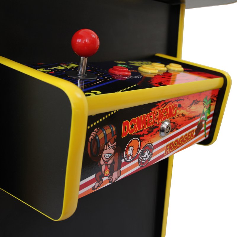 MonsterShop Cocktail Table Retro Arcade Games Machine / 2 Player Classic Cabinet 60 Games
