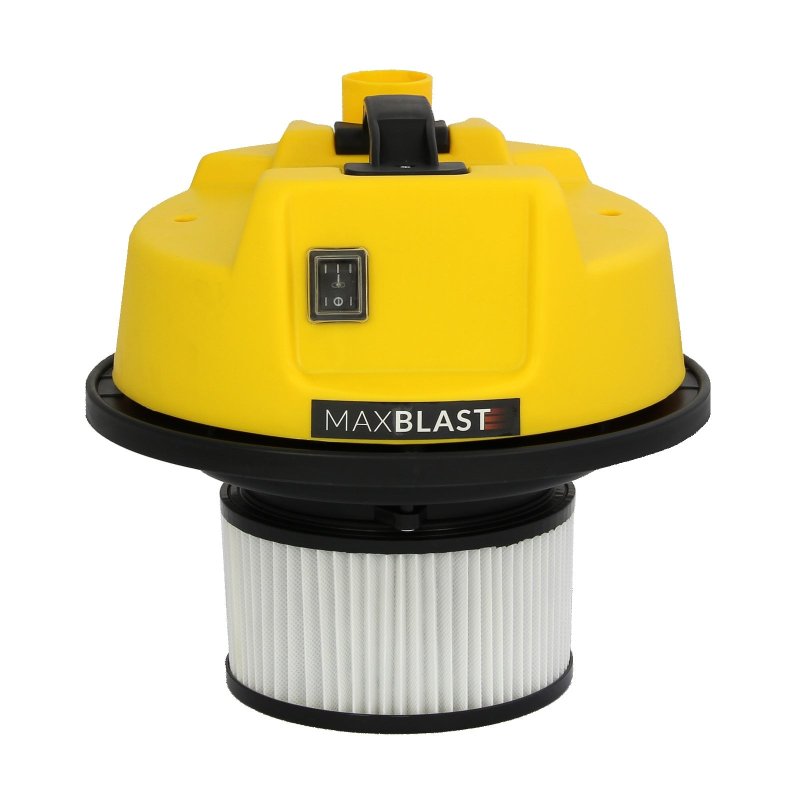 MAXBLAST Industrial Wet & Dry Vacuum Cleaner & Attachments, Powerful 1400W, 30 Litre, Stainess Steel