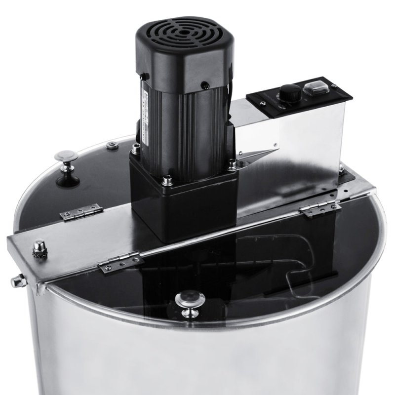 Electric Honey Extractor Separator 4 Frames Stainless Steel Barrel Beehives Honeycomb Spinner Machine With Stand Beekeeping Extractor Equipment | 140W 220V