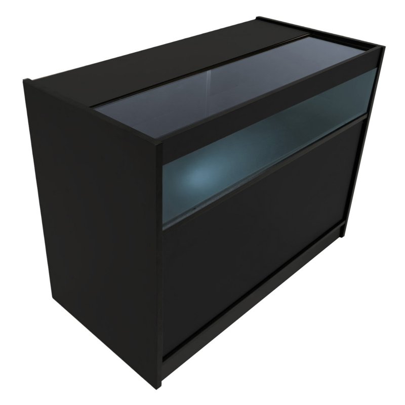 Hyperion LED Shop Counter Set K1200, B1200, TB60 & LM60 - Black