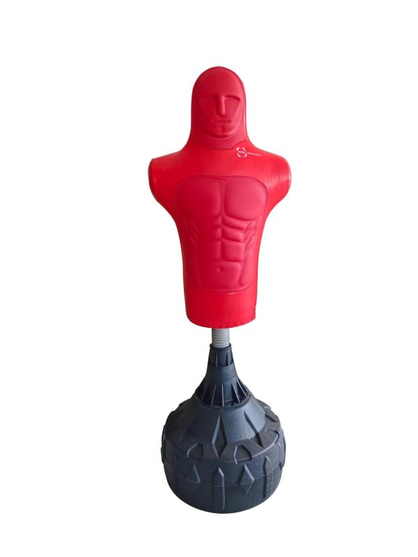 Body Revolution Freestanding Boxing Dummy Life-Size with High-Density Foam Core & Sand/Wood-Filled Base for MMA, Boxing, Kickboxing Training