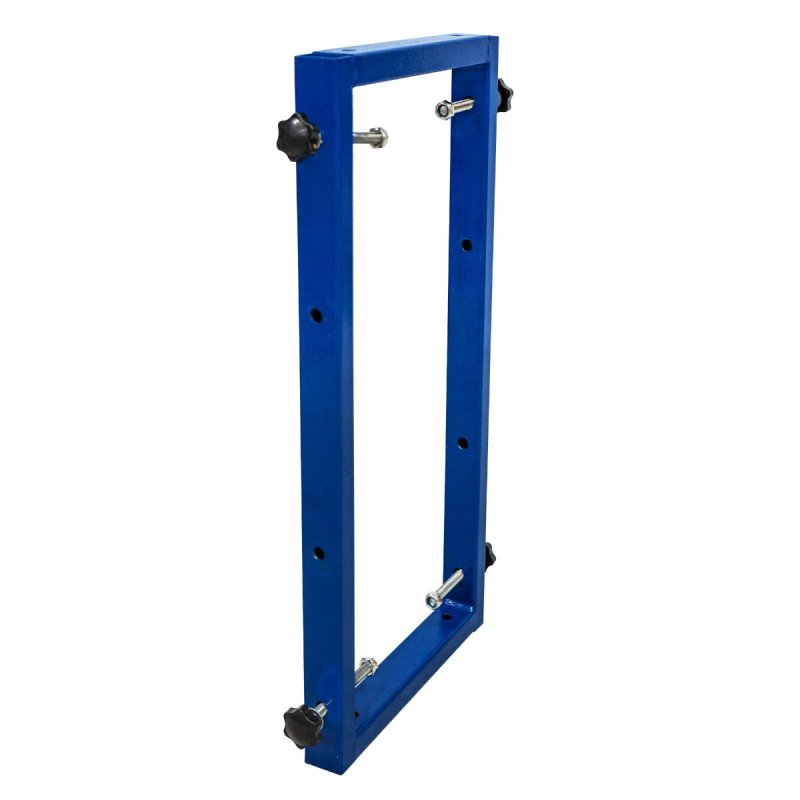 Combi Spray Drying Rack Trolley 2 Way Connector Joining Kit Extender Blue Powder Coated Steel Workshop Industrial Spray Paint Shop DIY 4 x FREE Hand Bolts