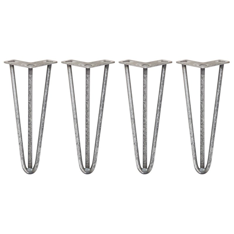 4 x Hairpin Legs / Hair Pin Legs Set SkiSki Legs Furniture Desk Bench Chair Table 12