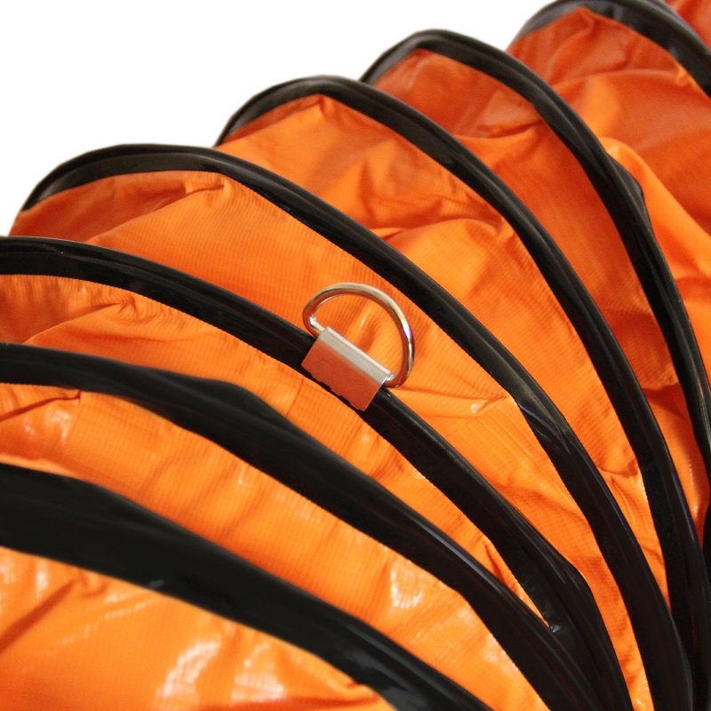 Dust Extractor Ventilation Fan 300mm 110V Portable 12m Duct Hose Workshop Fume Air Blower Industrial PVC Ducting Ventilator