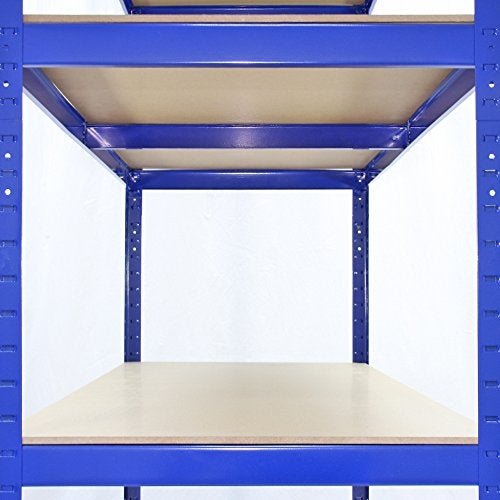 3 x Garage Shelving / Extra Large Shed Racking Unit 120cm Wide x 60cm Deep x 180cm High T-RAX + FREE Rubber Mallet