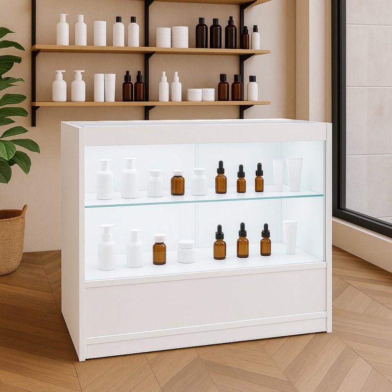 LED Retail Shop Counter C900 - White