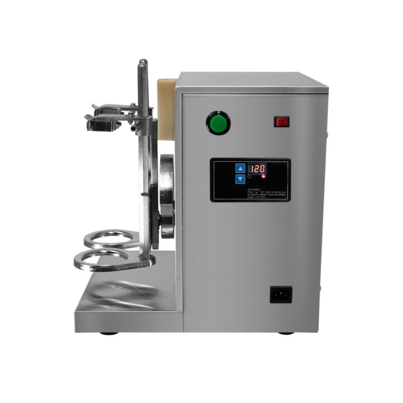 Automatic Bubble Tea Shaker Machine Electric Double Frame Commercial Stainless Steel 400 R/MIN Shaking Machine 350ml - 700ml Digital Timer 6 - 120 Seconds Drink Mixer Bubble Boba Coffee Milk Cocktail